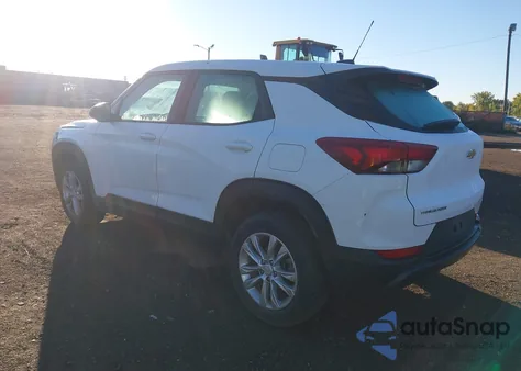 2021 Chevrolet Trailblazer Fwd Ls из США, поврежденный, VIN KL79MMS26MB129997